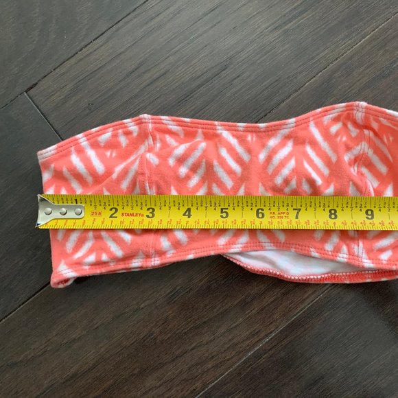Nollie Coral Pink Bandeau Bralette M - Picture 5 of 8